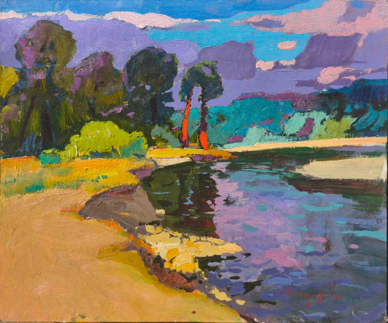Original  Painting by shandor alexander