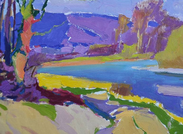 Original Landscape Painting by Shandor Alexander