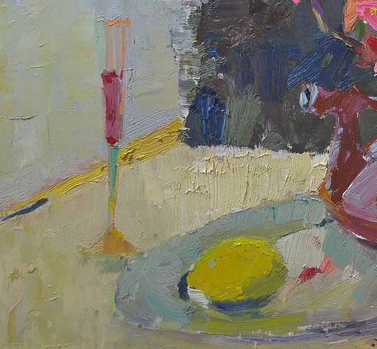 Original Art Deco Still Life Painting by Shandor Alexander