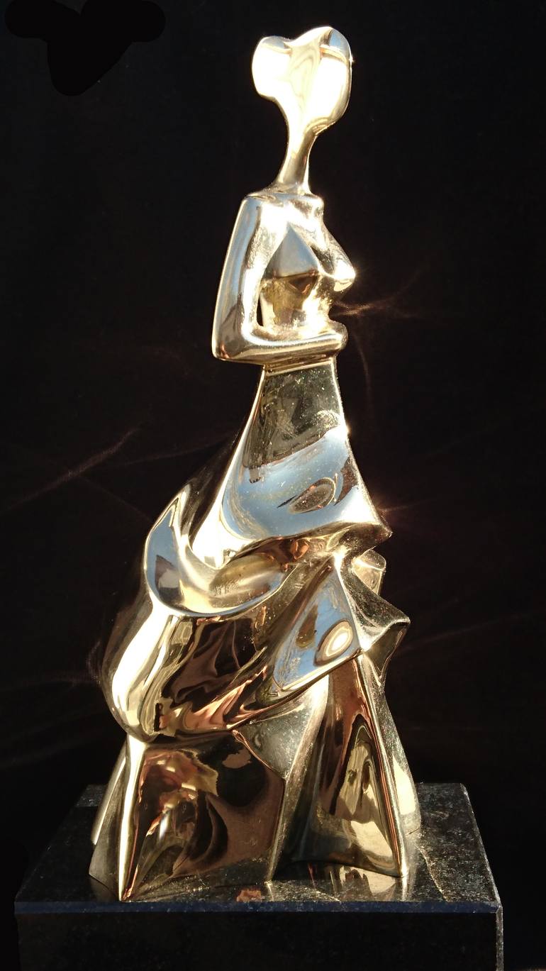 Original Abstract Expressionism Pop Culture/Celebrity Sculpture by Zhivko Sedlarski