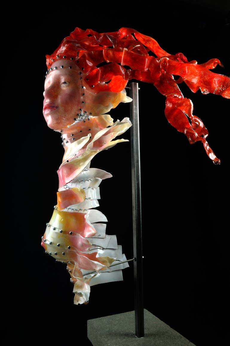 Original Figurative Nude Sculpture by Geoffrey Nelson