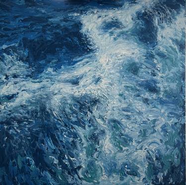 Original Abstract Expressionism Seascape Paintings by André Steinborn