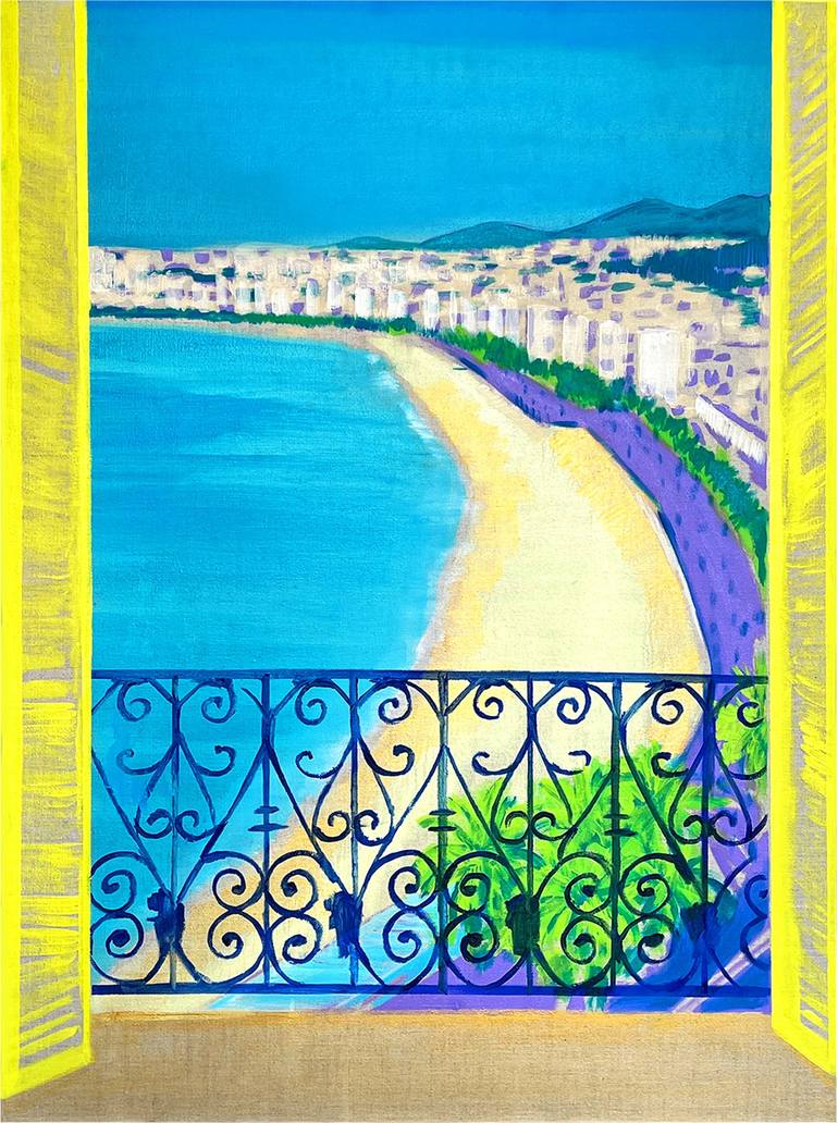 Original Contemporary Travel Paintings by Paulina Grobelny