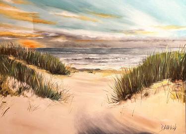 Original Fine Art Seascape Paintings by Allan Dagnall