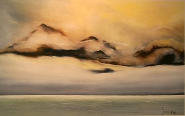 Original Abstract Landscape Paintings by Allan Dagnall