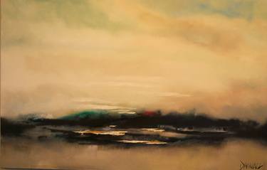 Original Abstract Landscape Paintings by Allan Dagnall