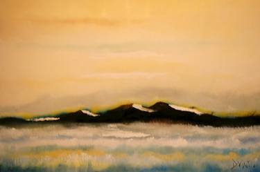 Original Abstract Landscape Paintings by Allan Dagnall