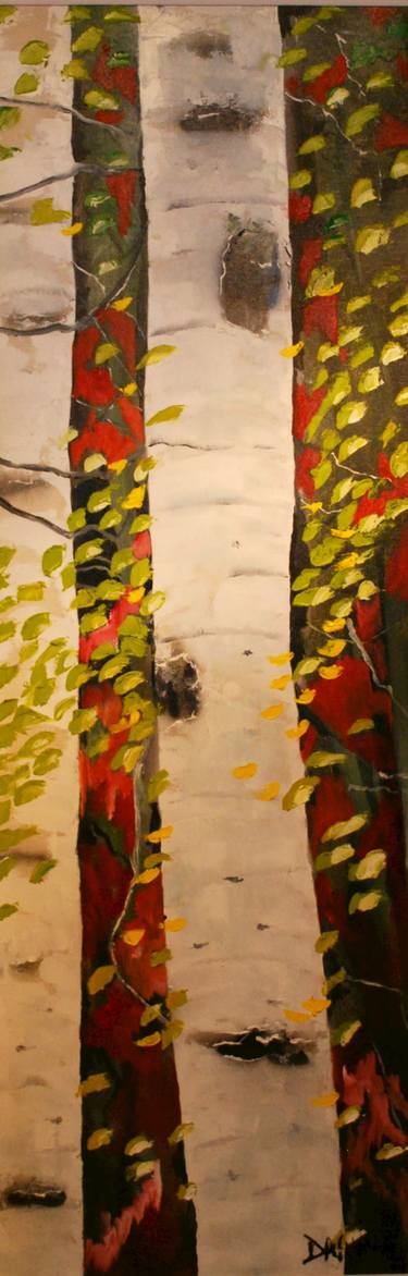 Original Tree Paintings by Allan Dagnall