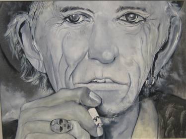 Original Celebrity Paintings by Allan Dagnall