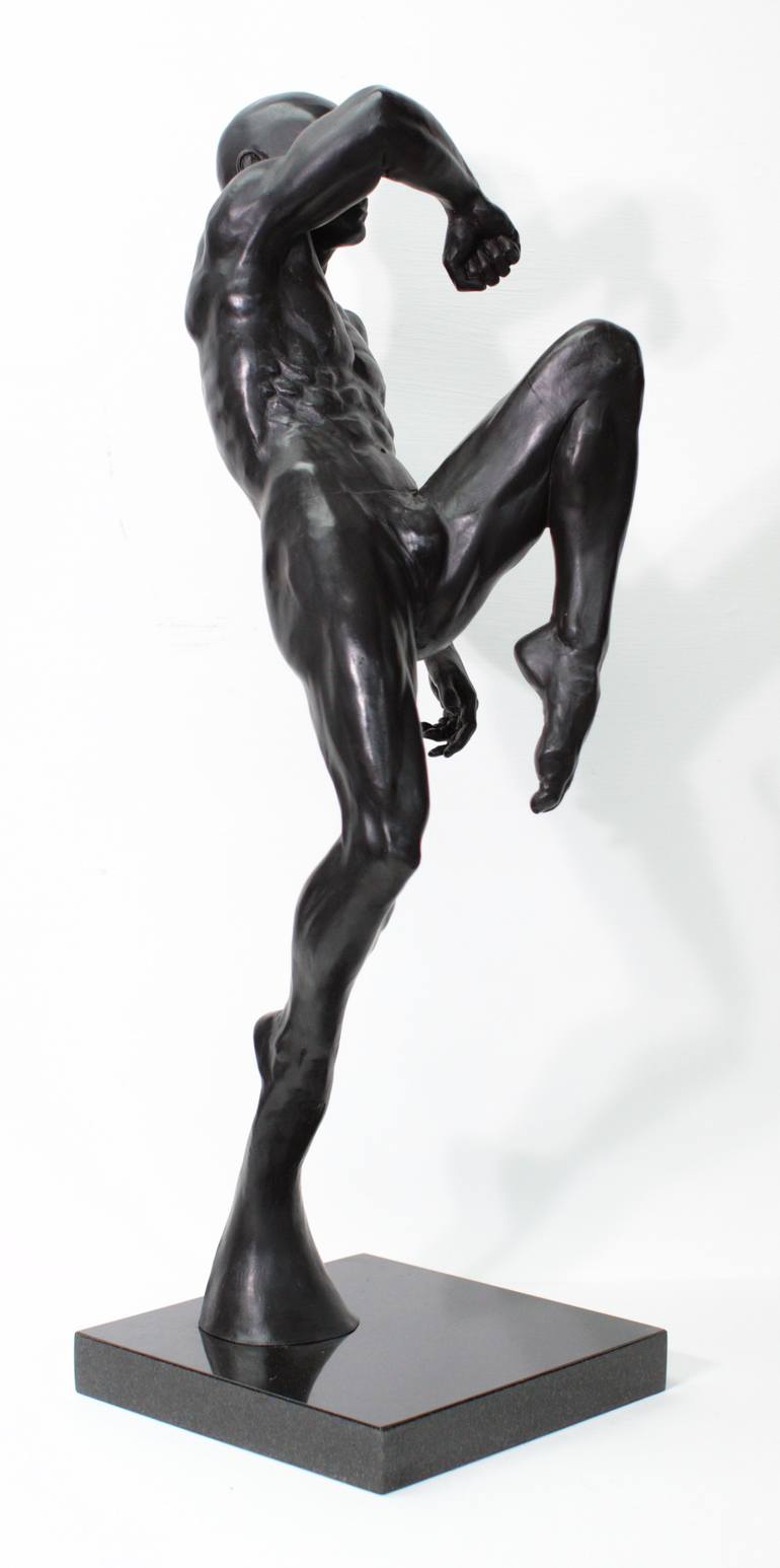 Original Figurative People Sculpture by Dean Kugler