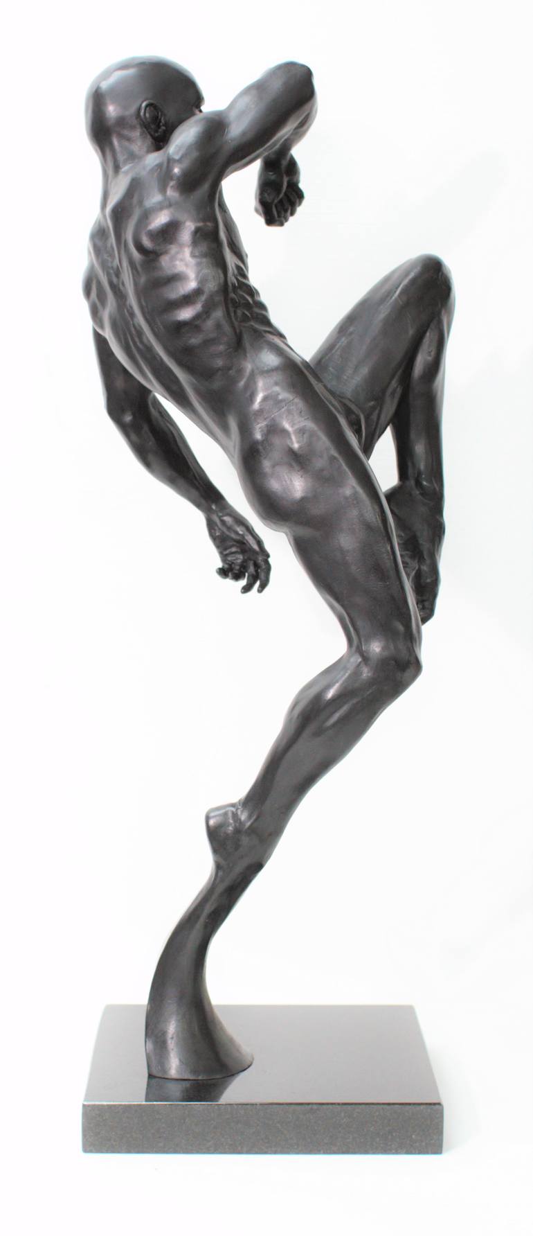 Original Figurative People Sculpture by Dean Kugler
