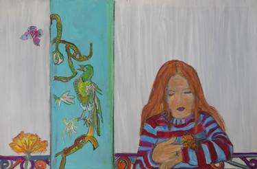 Print of Figurative Children Paintings by Bess Harris