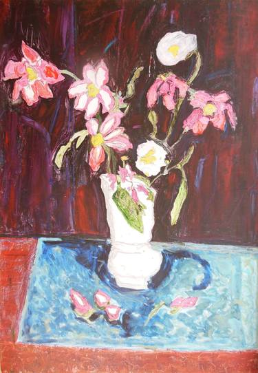 Print of Figurative Floral Paintings by Bess Harris