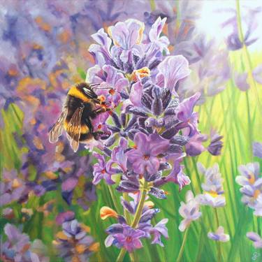 Print of Fine Art Garden Paintings by Gee Lyon