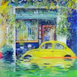 Yellow Beetle by Maria Bejarano