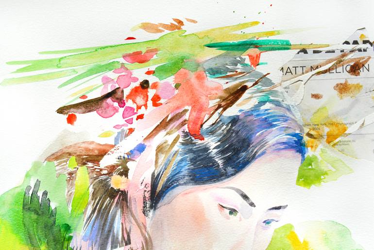 Original Figurative Pop Culture/Celebrity Painting by Maria Bejarano