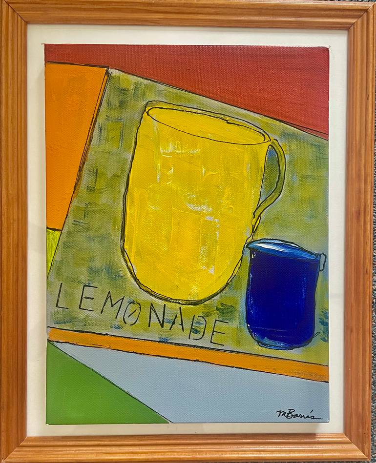 Original Abstract Painting by Mildred Borras