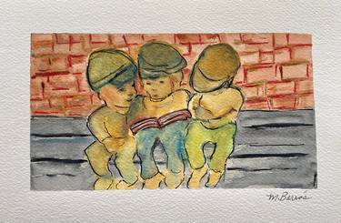 Original Children Paintings by Mildred Borras