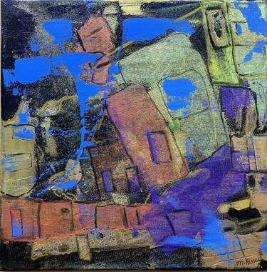 Original Abstract Painting by Mildred Borras