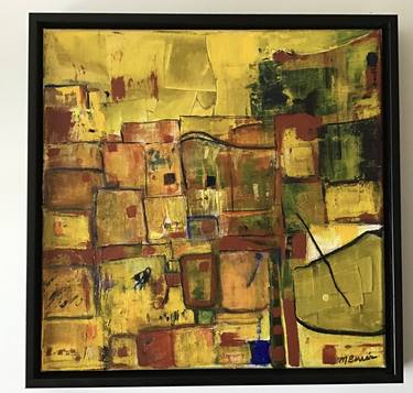 Original Abstract Expressionism Abstract Paintings by Mildred Borras