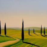 Val d'Orcia VI by Jacek Malinowski