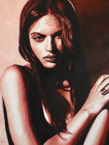 Original Portrait Paintings by Cindy Press