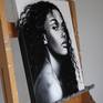 *Oil painting on gallery wrapped canvas, signed on the front, ready to hang with wire on back