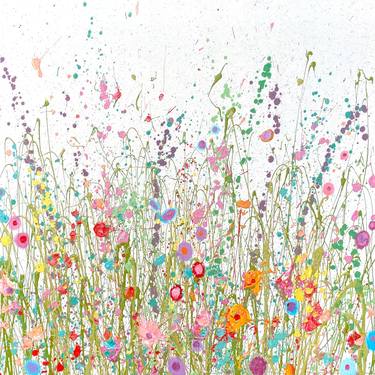 Original Impressionism Floral Paintings by Yvonne Coomber