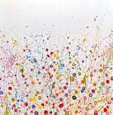 Original Impressionism Floral Paintings by Yvonne Coomber