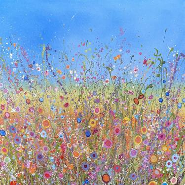 Original Impressionism Floral Paintings by Yvonne Coomber