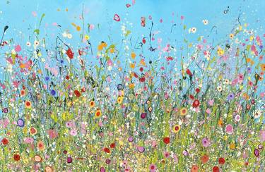 Original Impressionism Floral Paintings by Yvonne Coomber