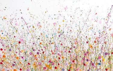 Original Impressionism Floral Paintings by Yvonne Coomber