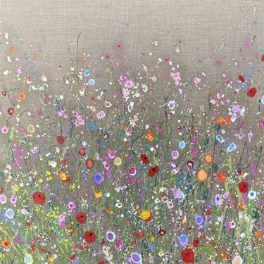 Original Impressionism Floral Paintings by Yvonne Coomber