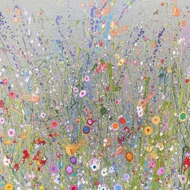 Original Impressionism Floral Paintings by Yvonne Coomber