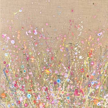 Original Impressionism Floral Painting by Yvonne Coomber