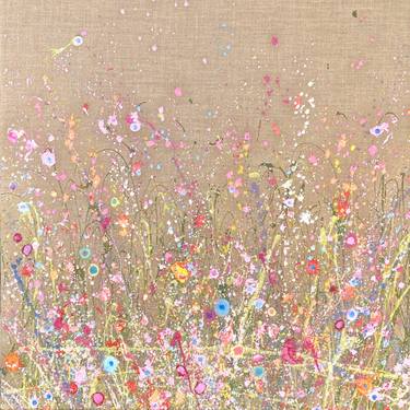 Original Impressionism Floral Paintings by Yvonne Coomber