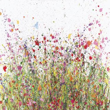 Original Impressionism Floral Digital by Yvonne Coomber