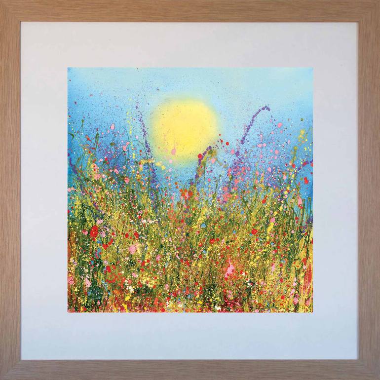 Original Floral Printmaking by Yvonne Coomber