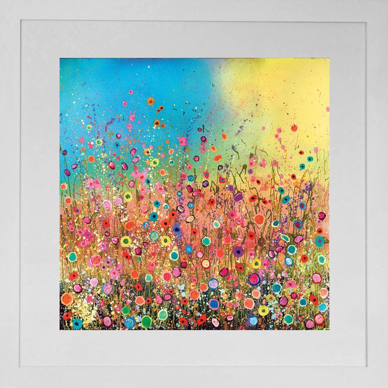 Original Floral Printmaking by Yvonne Coomber