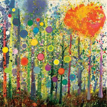Original Floral Printmaking by Yvonne Coomber