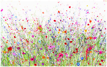 Original Floral Printmaking by Yvonne Coomber