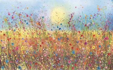 Original Floral Printmaking by Yvonne Coomber