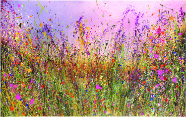 Original Floral Printmaking by Yvonne Coomber