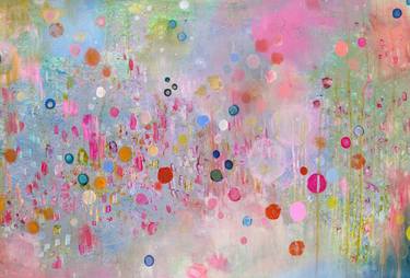 Original Abstract Printmaking by Yvonne Coomber