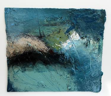 Print of Abstract Expressionism Seascape Paintings by Justine Lois Thorpe