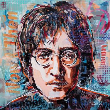 Original Pop Culture/Celebrity Paintings by Vincent Vee