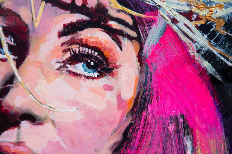 Original Contemporary Fashion Painting by Vincent Vee