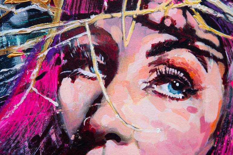 Original Contemporary Fashion Painting by Vincent Vee