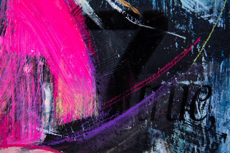 Original Contemporary Fashion Painting by Vincent Vee