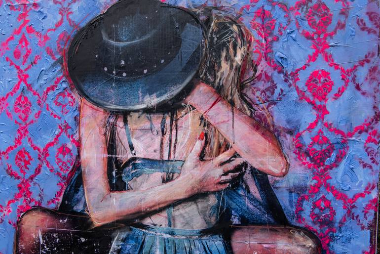 Original Contemporary Women Painting by Vincent Vee